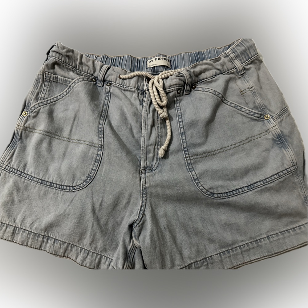 Free People Second Chances pull on shorts
